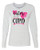Cuter Than Cupid Valentine's Day Women's Long Sleeve Shirt Ash