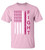Cancer Awareness Fight Breast Cancer Adult Short Sleeve Tee Shirt Light Pink