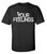 Trenz Shirt Company Your Feelings Stick Figure Unisex Short Sleeve T-shirt