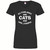 Funny I Care About Cats and 3 People Ladies Vee Neck Tee Charcoal