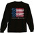 New World Graphics UGA Flag Glory Unisex Long Sleeve T-Shirt