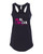 Womens Breast Cancer Awareness Heal Cancer Pink Ribbon Athletic Racerback Tank Top