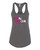 Womens Breast Cancer Awareness Heal Cancer Pink Ribbon Athletic Racerback Tank Top