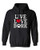 Live Love Bark Adult Hooded Pullover Black