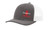 Heritage Pride Men's Homegrown Roots State Pride Embroidered Charcoal With White Mesh Back Trucker Hat
