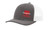 Heritage Pride Men's Homegrown Roots State Pride Embroidered Charcoal With White Mesh Back Trucker Hat