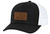 Trenz Shirt Company Flag Football Leather Patch Adjustable Snapback Trucker Hat