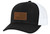 Trenz Shirt Company Flag Football Leather Patch Adjustable Snapback Trucker Hat