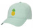 Pineapple Embroidered Twill Baseball Cap Unisex Dad Hat with Adjustable Metal Buckle Back