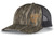 Men's Jumping Trout Fishing Embroidered Mesh Back Trucker Hat