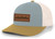 Tamarack Trees Forest Pine Woods Men's Laser Engraved Leather Patch Mesh Back Trucker Hat