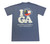 I Love GA Adult Short Sleeve Pocket Tee Shirt I Love GA Adult Short Sleeve Pocket Tee Shirt