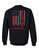 Football Team Color American Flag Unisex Crewneck Sweatshirt Football Team Color American Flag Unisex Crewneck Sweatshirt