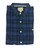 True Grit Beach Checks Short Sleeve Pocket Shirt Indigo/Blue