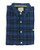 True Grit Beach Checks Short Sleeve Pocket Shirt Indigo/Blue