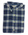 True Grit Beach Checks Short Sleeve Pocket Shirt Indigo/Blue