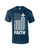 Faith Cross American Flag Christian Short Sleeve T-shirt Graphic Tee Faith Cross American Flag Christian Short Sleeve T-shirt Graphic Tee