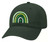 Women's St. Patrick's Day Lucky Clover Rainbow Embroidered Adjustable Hat Baseball Cap