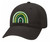 Women's St. Patrick's Day Lucky Clover Rainbow Embroidered Adjustable Hat Baseball Cap