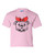 Youth Girls Georgia Football Georgia Happy Bulldog with Bow Short Sleeve T-shirt Graphic Tee