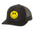Happy Face Yellow Smile Face Mens Embroidered Mesh Back Trucker Hat
