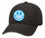 Happy Face Blue Smile Face Lightning Eyes Unisex Embroidered Twill Dad Hat
