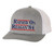 Reagan Bush 1984 Raised On Reagan Political Mens Embroidered Mesh Back Trucker Hat