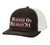 Reagan Bush 1984 Raised On Reagan Political Mens Embroidered Mesh Back Trucker Hat