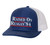Reagan Bush 1984 Raised On Reagan Political Mens Embroidered Mesh Back Trucker Hat