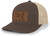 Heritage Pride Mallard Duck Laser Engraved Leather Mens Trucker Hat Baseball Cap