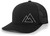 Heritage Pride Geometric Mountain Nature Mens Embroidered Mesh Back Trucker Hat Baseball Cap