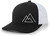 Heritage Pride Geometric Mountain Nature Mens Embroidered Mesh Back Trucker Hat Baseball Cap