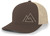 Heritage Pride Geometric Mountain Nature Mens Embroidered Mesh Back Trucker Hat Baseball Cap
