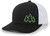 Heritage Pride Pine Trees Mens Embroidered Mesh Back Trucker Hat Baseball Cap