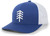 Heritage Pride Simple Pine Tree Nature Mens Embroidered Mesh Back Trucker Hat Baseball Cap