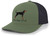 Heritage Pride Canine Collection Black and Tan Coonhound Hunting Dog Mens Embroidered Mesh Back Trucker Hat Heritage Pride Canine Collection Black and Tan Coonhound Hunting Dog Mens Embroidered Mesh Back Trucker Hat