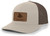 It's All About The South Redfish Fin Laser Engraved Leather Patch Trucker Hat Baseball Cap