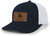 It's All About The South Redfish Fin Laser Engraved Leather Patch Trucker Hat Baseball Cap