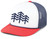 Mens Three Pine Trees Outdoors Rope Hat Embroidered Foam Front Mesh Back Trucker Hat