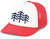 Mens Three Pine Trees Outdoors Rope Hat Embroidered Foam Front Mesh Back Trucker Hat