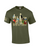 Party Like A Patriot Founding Fathers American Flag Sleeve Mens Short Sleeve T-shirt Graphic Tee