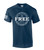 Set Free John 8:36 Nail Cross Redeemed Mens Christian Short Sleeve T-Shirt Graphic Tee