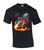 Red Fire Breathing Dragon House of Dragon Moonlight Mens Short Sleeve T-shirt Graphic Tee