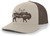 Heritage Pride Mens Trucker Hat Embroidered Wild Buffalo Outdoor Hat Baseball Cap