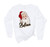 Womens Christmas Tshirt Santa Claus Believe Holiday Festive Ladies Long Sleeve T-shirt Graphic Tee