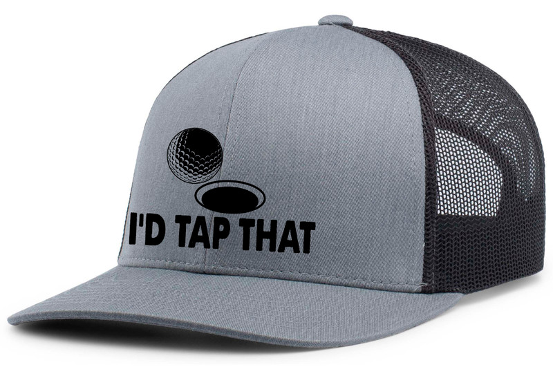 I'd Tap That - Funny Golf Snapback Baseball Cap