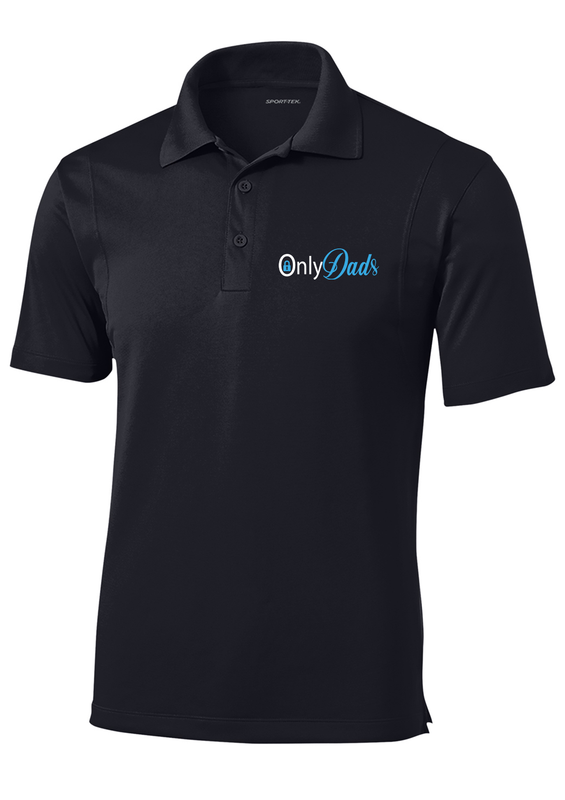 Trenz Shirt Company OnlyDads Funny Embroidered Golf Polo American