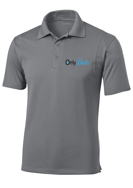 Trenz Shirt Company OnlyDads Funny Embroidered Golf Polo American