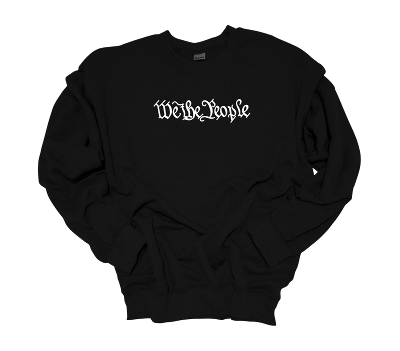 Trenz Shirt Company Mens Patriotic We The People Embroidered