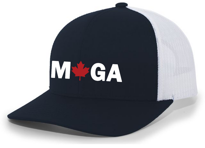 Trenz Shirt Company Canadian Leaf MCGA Embroidered Mesh Back